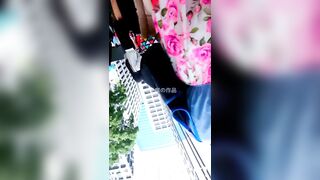 Panty Voyeur Upskirt with Face Young Amateur Chinese Asian Girl in Public 94