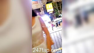 Panty Voyeur Upskirt with Face Young Amateur Chinese Asian Girl in Public 99x