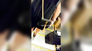 Under Skirt Record Voyeur with Face Young Amateur Chinese Asian Girl in Public 100