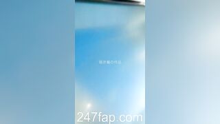 Panty Under Short Skirt Voyeur with Face Young Amateur Chinese Asian Upskirt Girl in Public 101