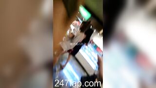 Panty Under Short Skirt Voyeur with Face Young Amateur Chinese Asian Upskirt Girl in Public 104