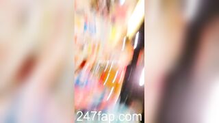 Mini Skirt Spy Voyeur with Face Young Amateur Chinese Asian Girl in Public 105