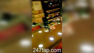 Mini Skirt Spy Voyeur with Face Young Amateur Chinese Asian Girl in Public 105