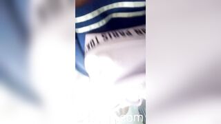 Panty Voyeur Upskirt with Face Young Amateur Chinese Asian Girl in Public 109x