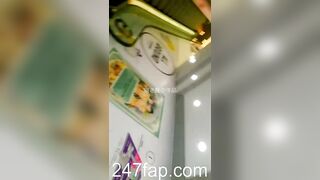 Under Skirt Record Voyeur with Face Young Amateur Chinese Asian Girl in Public 111