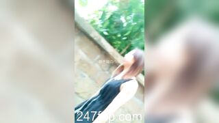 Under Skirt Record Voyeur with Face Young Amateur Chinese Asian Girl in Public 111