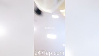 Panty Under Short Skirt Voyeur with Face Young Amateur Chinese Asian Upskirt Girl in Public 113x