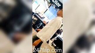 Panty Under Short Skirt Voyeur with Face Young Amateur Chinese Asian Upskirt Girl in Public 113x