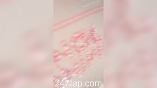 Panty Under Short Skirt Voyeur with Face Young Amateur Chinese Asian Upskirt Girl in Public 114