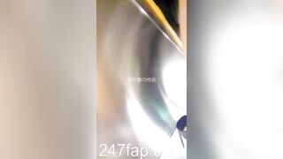 Under Skirt Record Voyeur with Face Young Amateur Chinese Asian Girl in Public 118