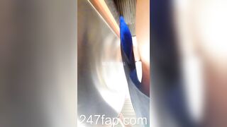 Under Skirt Record Voyeur with Face Young Amateur Chinese Asian Girl in Public 123