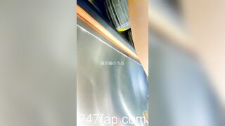 Panty Voyeur Upskirt with Face Young Amateur Chinese Asian Girl in Public 125