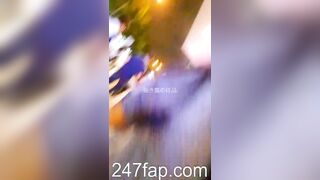 Mini Skirt Spy Voyeur with Face Young Amateur Chinese Asian Girl in Public 128