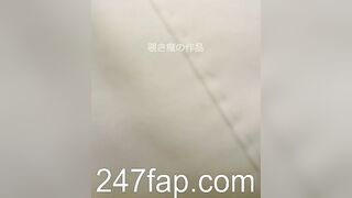 Peeping on Tits (Showing Face) Young Amateur Chinese Asian Girl in Public 205