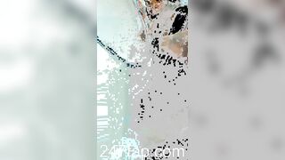 Peeping on Tits (Showing Face) Young Amateur Chinese Asian Girl in Public 205