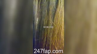 Peeping on Tits (Showing Face) Young Amateur Chinese Asian Girl in Public 230