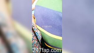 Peeping on Tits (Showing Face) Young Amateur Chinese Asian Girl in Public 231xx