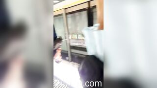 Panty Voyeur + Peeping on Tits Combo (Showing Face) Young Amateur Chinese Asian Girl in Public 250 476x