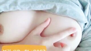 Slim Chinese Asian Amateur Playing Shaved Pussy/Ass Showing Perfect Size Boobs 5-9-2