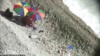 Naturist Attractive Woman Having Sex Outdoor Spy Nude Beach Couples 144