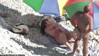 Naturist Attractive Woman Having Sex Outdoor Spy Nude Beach Couples 144