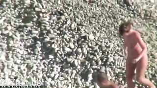 Naturist Attractive Woman Having Sex Outdoor Spy Nude Beach Couples 144