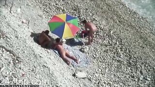 Naturist Attractive Woman Having Sex Outdoor Spy Nude Beach Couples 144