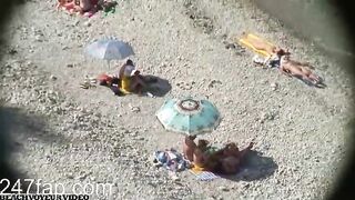 Naturist Gorgeous Woman Having Sex Outdoor Spy Nude Beach Couples 188