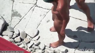 Naturist Attractive Woman Having Sex Outdoor Spy Nude Beach Couples 221