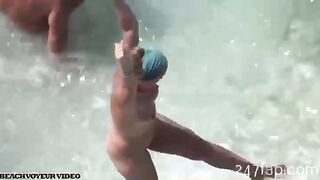 Naturist Attractive Woman Having Sex Outdoor Spy Nude Beach Couples 221