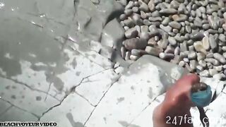 Naturist Attractive Woman Having Sex Outdoor Spy Nude Beach Couples 221