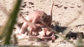 Naturist Gorgeous Woman Having Sex Outdoor Spy Nude Beach Couples 236