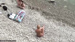 Naturism Gorgeous Woman Having Sex Outdoor Spy Nude Beach Couples 262