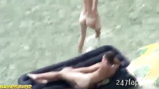 Nudists Sexy Wife Having Sex Outdoor Spy Nude Beach Couples 305