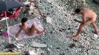 Naturist Mature Hottie Having Sex Outdoor Spy Nude Beach Couples 312