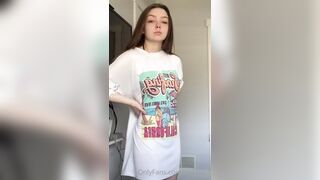 Syd2003 (Syd aka _syd_90 aka ofSyd2003) OnlyFans Leaks 19 yo 28ddd fit pierced nipple hot babe Porn Video 235