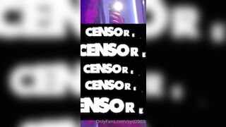 Syd2003 (Syd aka _syd_90 aka ofSyd2003) OnlyFans Leaks 19 yo 28ddd fit pierced nipple hot babe Porn Video 95