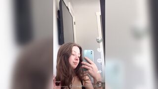 Syd2003 (Syd aka _syd_90 aka ofSyd2003) OnlyFans Leaks 19 yo 28ddd fit pierced nipple hot babe Porn Video 200