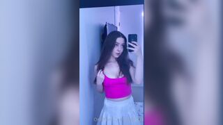 Syd2003 (Syd aka _syd_90 aka ofSyd2003) OnlyFans Leaks 19 yo 28ddd fit pierced nipple hot babe Porn Video 151