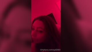 Syd2003 (Syd aka _syd_90 aka ofSyd2003) OnlyFans Leaks 19 yo 28ddd fit pierced nipple hot babe Porn Video 238