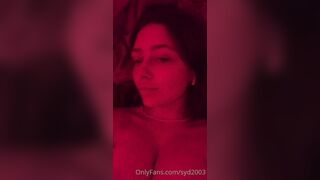 Syd2003 (Syd aka _syd_90 aka ofSyd2003) OnlyFans Leaks 19 yo 28ddd fit pierced nipple hot babe Porn Video 98
