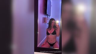 Syd2003 (Syd aka _syd_90 aka ofSyd2003) OnlyFans Leaks 19 yo 28ddd fit pierced nipple hot babe Porn Video 94