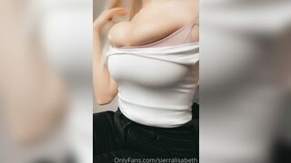Sierralisabeth (Sierra Lisabeth aka sierralisabethfreeof) OnlyFans Leaks Giant Titties u163227263 Porn Video 117