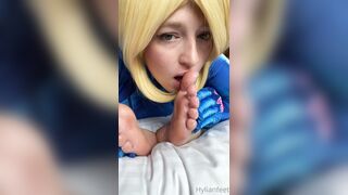 Zeldahyrule (Zelda Hyrule aka xZeldaHyrule) OnlyFans Leaks Feet Fetishy Anime Cosplay Gaming Porn Video 8
