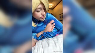 Zeldahyrule (Zelda Hyrule aka xZeldaHyrule) OnlyFans Leaks Feet Fetishy Anime Cosplay Gaming Porn Video 8