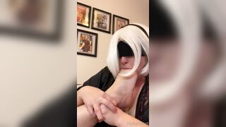 Zeldahyrule (Zelda Hyrule aka xZeldaHyrule) OnlyFans Leaks Feet Fetishy Anime Cosplay Gaming Porn Video 41