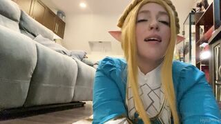 Zeldahyrule (Zelda Hyrule aka xZeldaHyrule) OnlyFans Leaks Feet Fetishy Anime Cosplay Gaming Porn Video 30