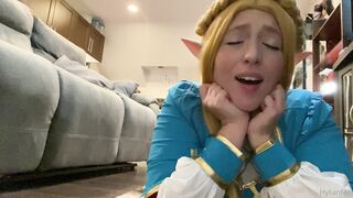 Zeldahyrule (Zelda Hyrule aka xZeldaHyrule) OnlyFans Leaks Feet Fetishy Anime Cosplay Gaming Porn Video 30
