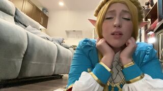 Zeldahyrule (Zelda Hyrule aka xZeldaHyrule) OnlyFans Leaks Feet Fetishy Anime Cosplay Gaming Porn Video 30