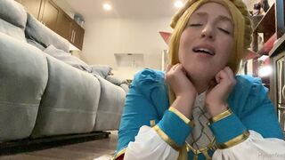 Zeldahyrule (Zelda Hyrule aka xZeldaHyrule) OnlyFans Leaks Feet Fetishy Anime Cosplay Gaming Porn Video 30
